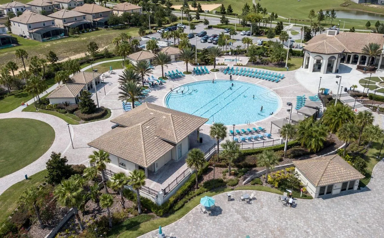 Stunning Four Bedroom W/ Screened Pool Close To Disney 1559 Four Corners United States