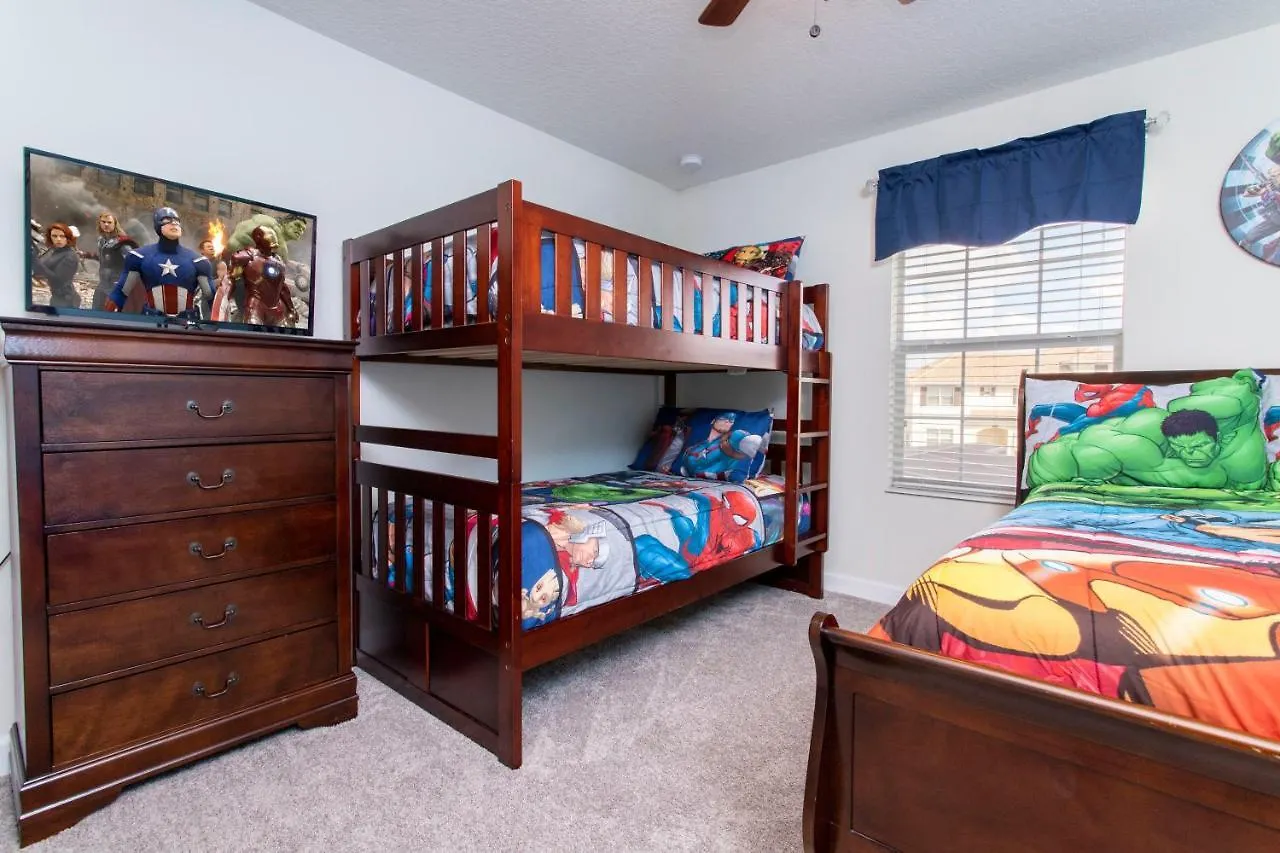Stunning Four Bedroom W/ Screened Pool Close To Disney 1559 Four Corners Holiday home