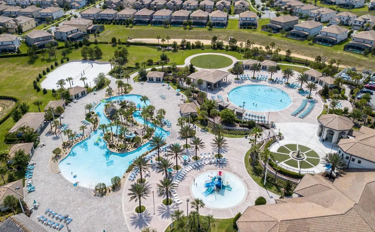 Stunning Four Bedroom W/ Screened Pool Close To Disney 1559 Four Corners 0*,  United States